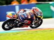 Marc Marquez in action in Brno
