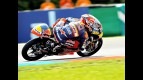 Marc Marquez in action in Brno