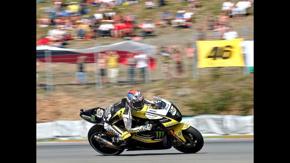Colin Edwards in action in Brno