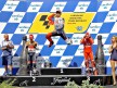 Lorenzo celebrates GP win in Brno