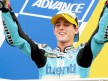 Pol Espargaró on the podium at Sepang
