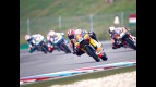 Marquez riding ahead of 125cc group in Brno