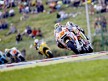 MotoGP group in action in Brno