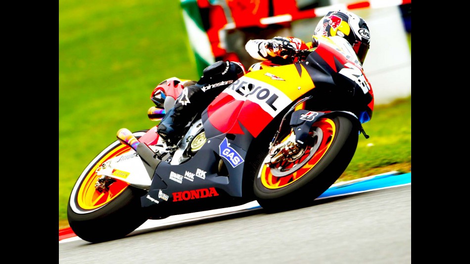 Pedrosa third in the brno test timesheet