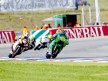 Moto2 group in action in Brno