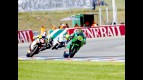 Moto2 group in action in Brno