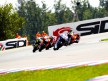 MotoGP group in action in Brno