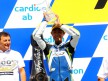 Takahashi on the podium in Brno