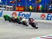 Tomizawa riding in action in Brno