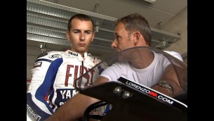 lorenzo first ride at motorland