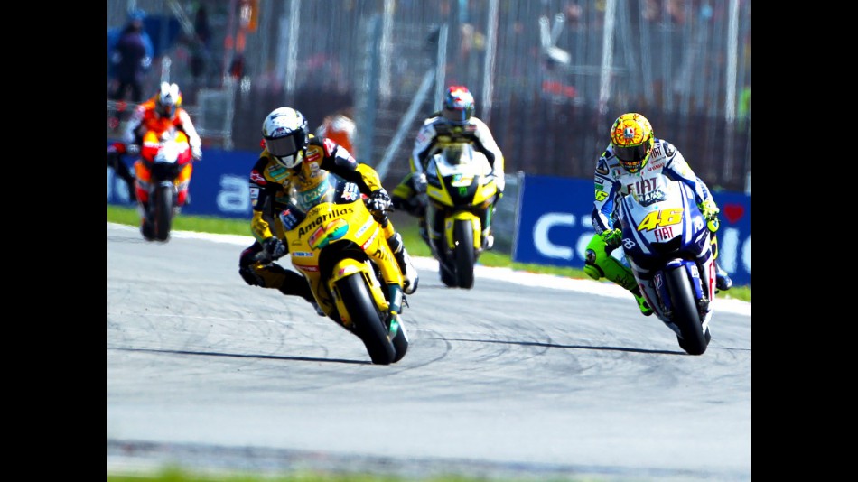 Barbera heading the group in Brno