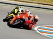 Stoner riding ahead of Spies in Brno