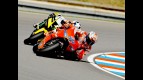 Stoner riding ahead of Spies in Brno