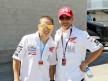 Roger Lee Hayden and 1993 500cc World Champion Kevin Schwantz at Indianapolis