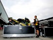 MotoGP crews setting up at Indianapolis