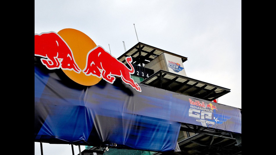 MotoGP crews setting up at Indianapolis