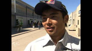 Aoyama reviews Indianapolis FP1