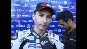 Lorenzo happy with FP1 at Indianapolis