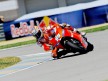 Nicky Hayden in action at Indianapolis