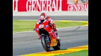 Nicky Hayden in action in Valencia