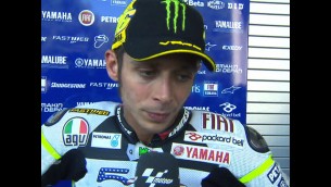 rossi reviews his qualifying at indy