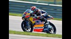 Marc Márquez in action at Indianapolis