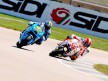 Simoncelli and Capirossi riding head to head at Indianapolis