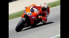 Casey Stoner in action at Indianapolis