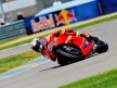 Casey Stoner in action at Indianapolis