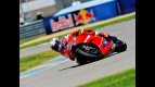 Casey Stoner in action at Indianapolis