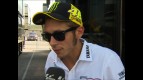 Rossi happy with fourth after tough weekend