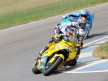 Barberá riding ahead of Edwards and Capirossi at Indianapolis