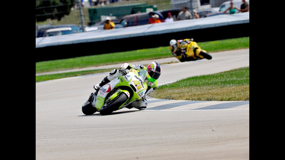 Aleix Espargaró on track at Indianapolis