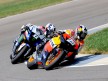 Pedrosa riding ahead of Spies at Indianapolis