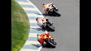 Simoncelli and Melandri review Indianapolis