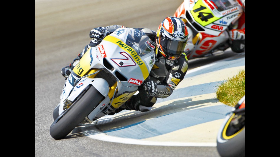 Hiroshi Aoyama in action at Indianapolis