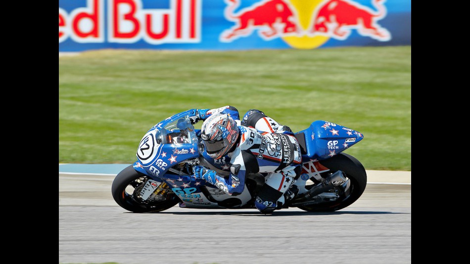 Jason di Salvo in action at Indianapolis