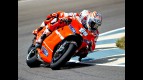 Ducati´s Hayden and Stoner on track