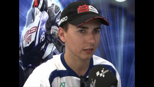 lorenzo unhappy after third position in FP1 of misano