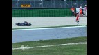 Misano 2010 - 125cc - FP1 - Action - Lorenzo Savadori - Crash