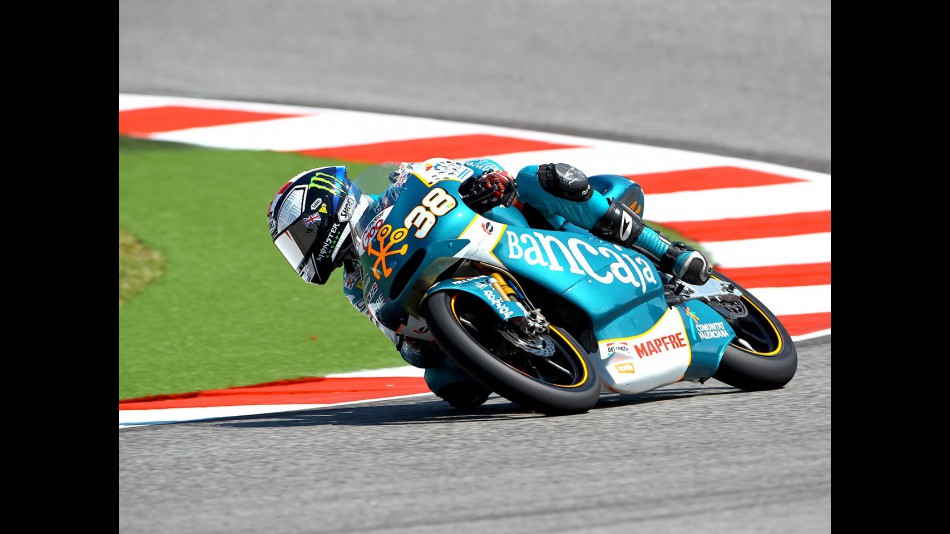 Bradley Smith in action at Misano