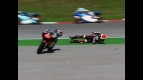 Misano 2010 - 125cc - QP - Actions - Alessandro Tonucci - Crash
