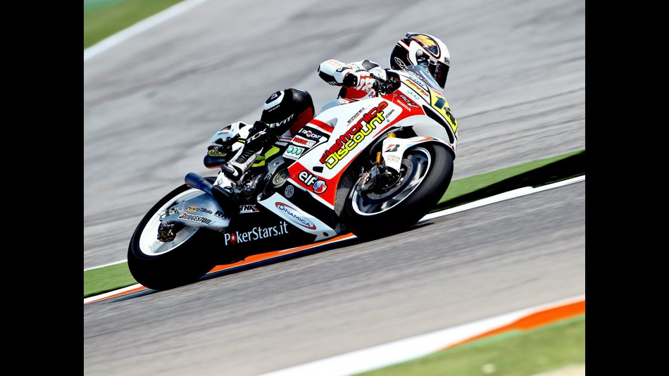 Randy de Puniet in action at Misano