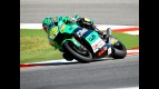 Andrea Iannone in action at Misano