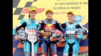 Terol, Marquez and Vazquez on the podium at Misano