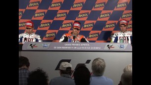 press conference misano