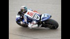 Jorge Lorenzo in action at Motorland Aragón