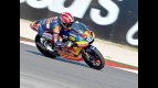 Marc Marquez in action at Misano