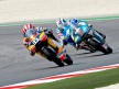 Marquez riding ahead of Terol and Vazquez at Misano