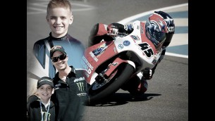 Misano tribute to Peter Lenz